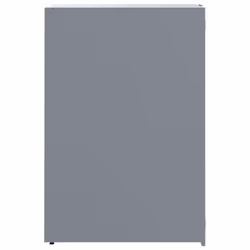vidaXL Wheelie Bin Storage for 3 Bins Garden Store Trash Cover Grey Steel - Additional view 5