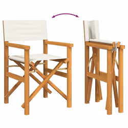 VidaXL 4008507 outdoor chair Terrace Polyester, Teak - Additional view 6