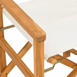 VidaXL 4008507 outdoor chair Terrace Polyester, Teak - Additional view 7