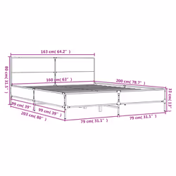 VidaXL 3280012 bed frame - Additional view 8