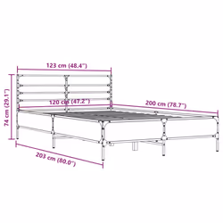 VidaXL 3280037 bed frame - Additional view 8