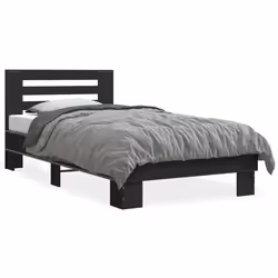 VidaXL 3280087, Black, 183 cm, 2.03 m, 83.5 cm, 1800 x 2000 mm, 1 pc(s)