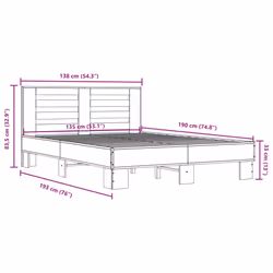 VidaXL 3280103 bed frame - Additional view 8
