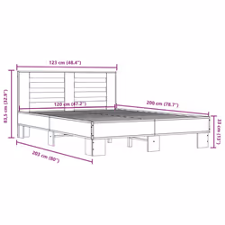 VidaXL 3280108 bed frame - Additional view 8