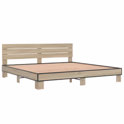 VidaXL 3280133, Oak, 183 cm, 2.03 m, 81 cm, 1800 x 2000 mm, 1 pc(s)