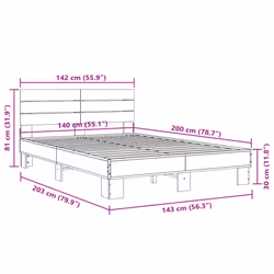 VidaXL 3280150 bed frame - Additional view 8