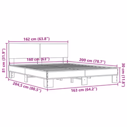 VidaXL 3280182 bed frame - Additional view 8