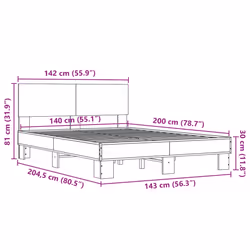 VidaXL 3280190 bed frame - Additional view 8