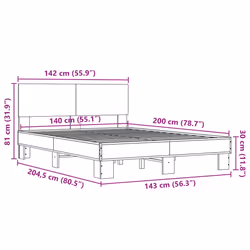 VidaXL 3280194 bed frame - Additional view 8