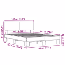VidaXL 3280214 bed frame - Additional view 8