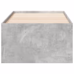 vidaXL Daybed with Drawers Sofa Bed Daybed Couch Guest Bed Engineered Wood - concrete grey, 100 x 200 cm - Additional view 4