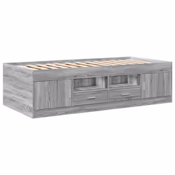 VidaXL 3280242 sofa Sofa bed Grey, Oak
