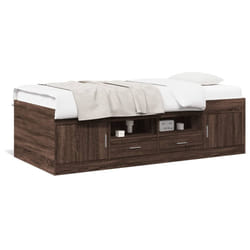 VidaXL 3280243 sofa Sofa bed Brown, Oak