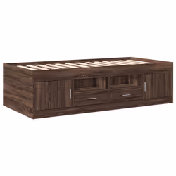 VidaXL 3280243 sofa Sofa bed Brown, Oak