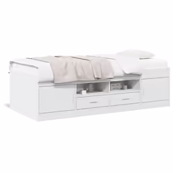 VidaXL 3280251, Sofa bed, White, Wood, 1930 mm, 930 mm, 520 mm