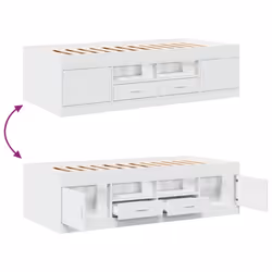 VidaXL 3280251 sofa Sofa bed White - Additional view 7