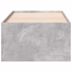 vidaXL Daybed with Drawers Sofa Bed Daybed Couch Guest Bed Engineered Wood - concrete grey, 90 x 190 cm - Additional view 4