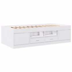 VidaXL 3280258, Sofa bed, White, Wood, 1930 mm, 780 mm, 520 mm