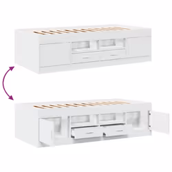 VidaXL 3280258 sofa Sofa bed White - Additional view 6