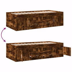 VidaXL 3280262 sofa Sofa bed Oak - Additional view 7