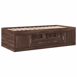 VidaXL 3280264, Sofa bed, Brown, Oak, Wood, 1930 mm, 780 mm, 520 mm