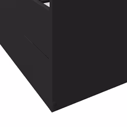 vidaXL Bed Frame with Drawers Bed Base Sonoma Oak 120x200 cm Engineered Wood - black, 160 x 200 cm - Additional view 7