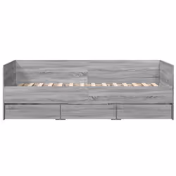VidaXL 3280816 sofa Sofa bed Grey, Oak - Additional view 4