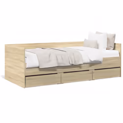 VidaXL 3280820, Sofa bed, Oak, Wood, 2030 mm, 930 mm, 650 mm