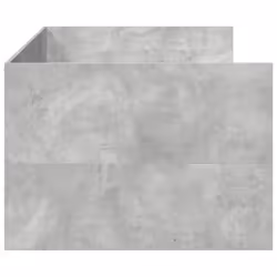 vidaXL Daybed with Drawers Sofa Bed Grey Sonoma 100x200 cm Engineered Wood - concrete grey, 90 x 200 cm - Additional view 4