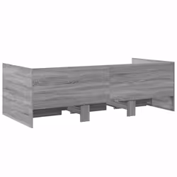 VidaXL 3280823 sofa Sofa bed Grey, Oak - Additional view 5