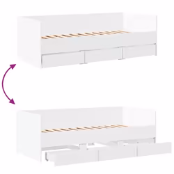 VidaXL 3280825 sofa Sofa bed White - Additional view 7
