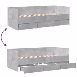 VidaXL 3280828 sofa Sofa bed Grey - Additional view 8