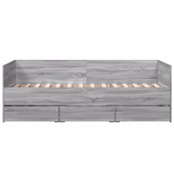 VidaXL 3280830 sofa Sofa bed Grey, Oak - Additional view 4