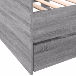 VidaXL 3280830 sofa Sofa bed Grey, Oak - Additional view 7