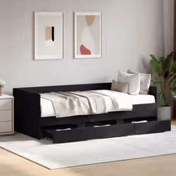 VidaXL 3280833 sofa Sofa bed Black