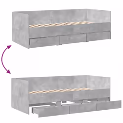 VidaXL 3280835 sofa Sofa bed Grey - Additional view 7