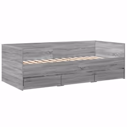 VidaXL 3280837 sofa Sofa bed Grey, Oak