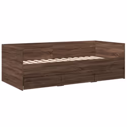 VidaXL 3280838, Sofa bed, Brown, Oak, Wood, 1930 mm, 780 mm, 650 mm