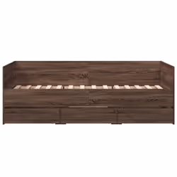 VidaXL 3280838 sofa Sofa bed Brown, Oak