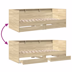 VidaXL 3280848 sofa Sofa bed Oak - Additional view 8
