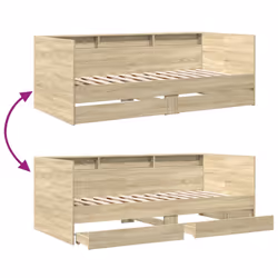 VidaXL 3280855 sofa Sofa bed Oak - Additional view 8