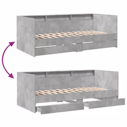 VidaXL 3280856 sofa Sofa bed Grey - Additional view 8