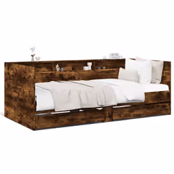 VidaXL 3280864, Sofa bed, Oak, Wood, 1930 mm, 865 mm, 730 mm