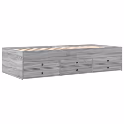 VidaXL 3280872 sofa Sofa bed Grey, Oak