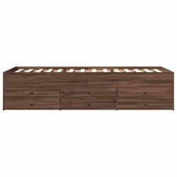 VidaXL 3280873 sofa Sofa bed Brown, Oak - Additional view 4