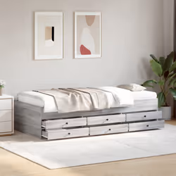 VidaXL 3280879 sofa Sofa bed Grey, Oak