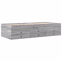 VidaXL 3280879 sofa Sofa bed Grey, Oak