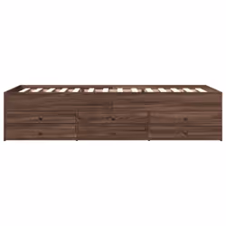 VidaXL 3280880 sofa Sofa bed Brown, Oak - Additional view 4
