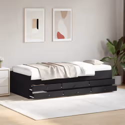 VidaXL 3280882 sofa Sofa bed Black