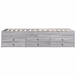 VidaXL 3280886 sofa Sofa bed Grey, Oak - Additional view 4